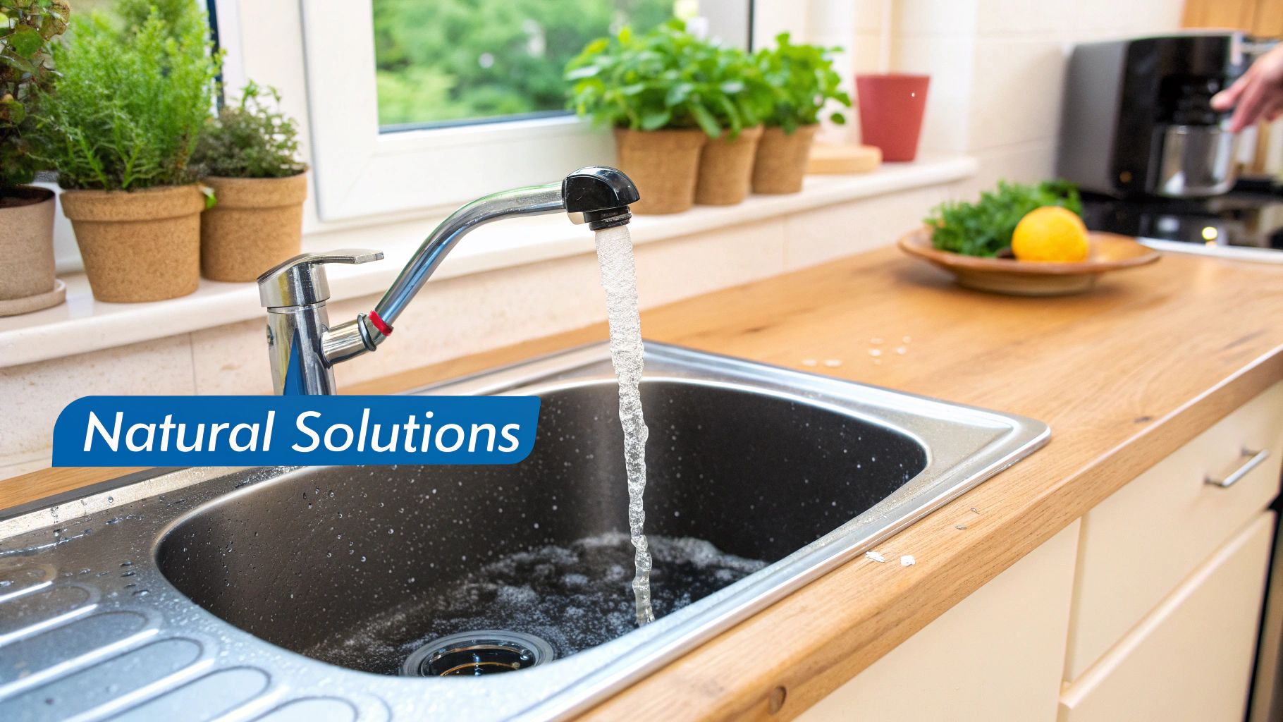 How to unclog drain with chemical-free drain cleaning