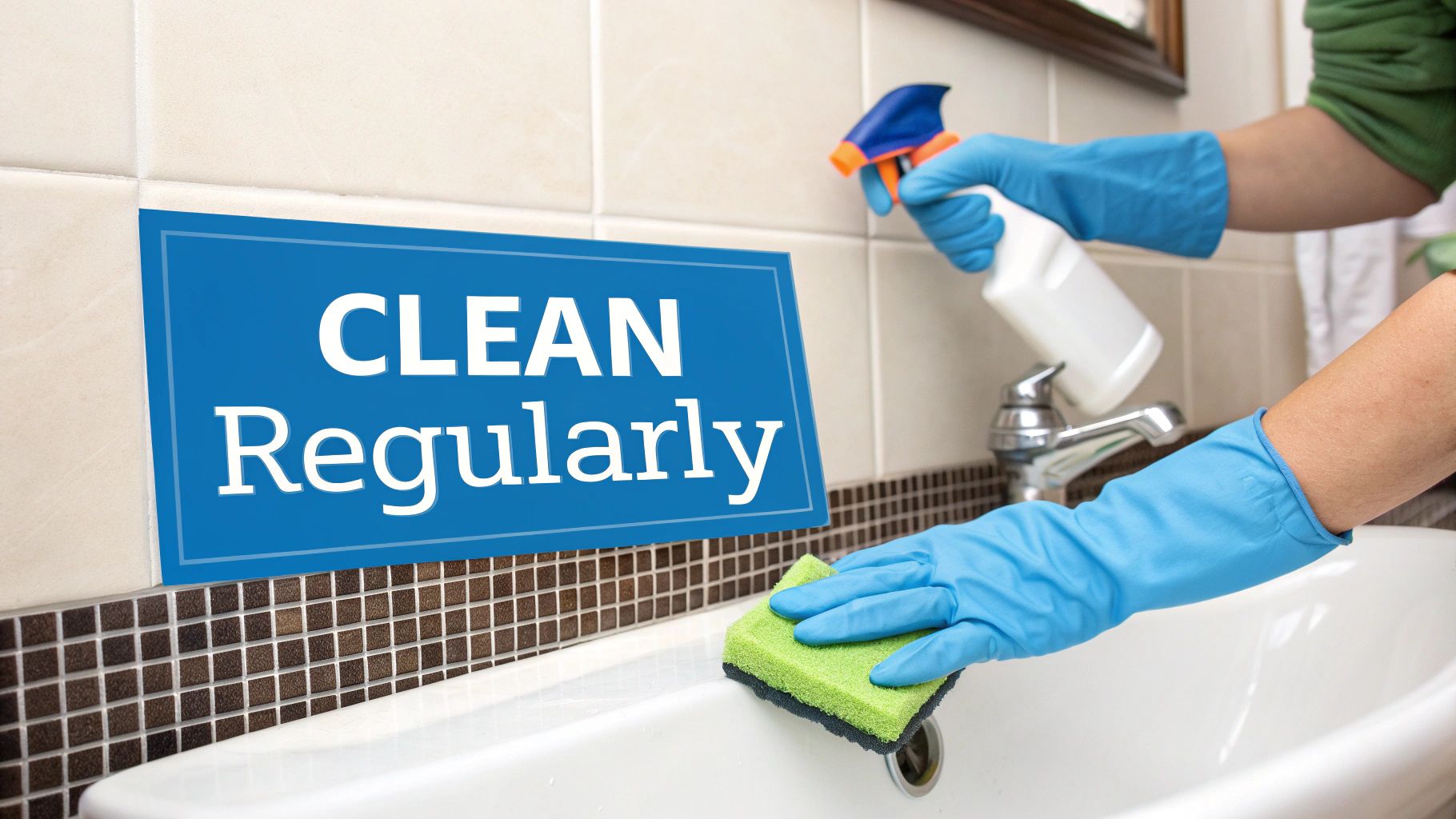 Smart cleaning strategies prevent mold.