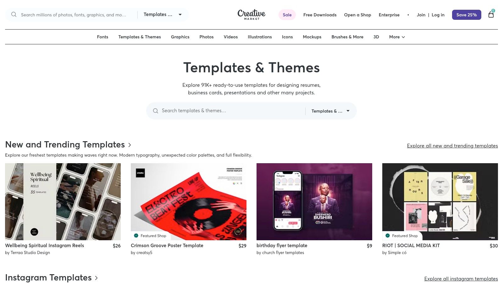 Creative Market Brand Style Guide Templates