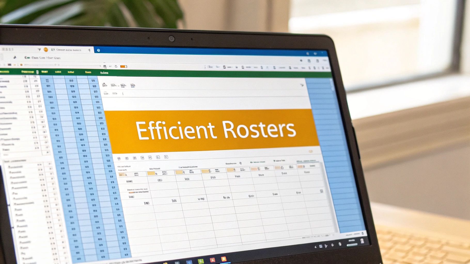 Excel Staff Roster