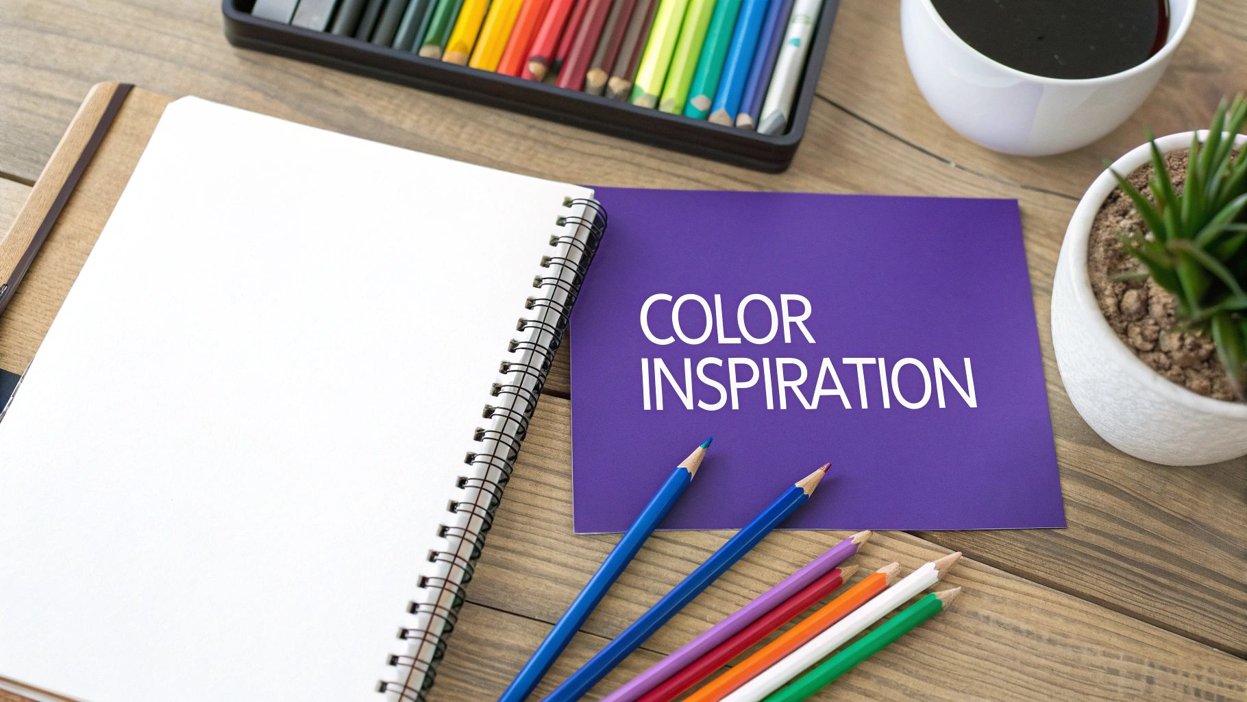 A woman having her colors analyzed.