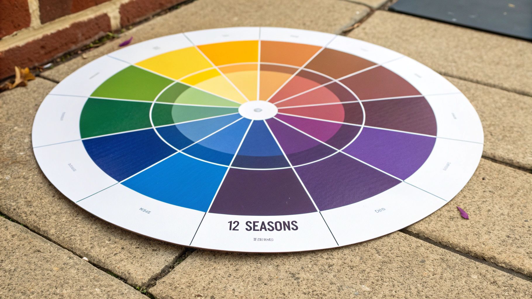 12-Season Color Analysis Chart