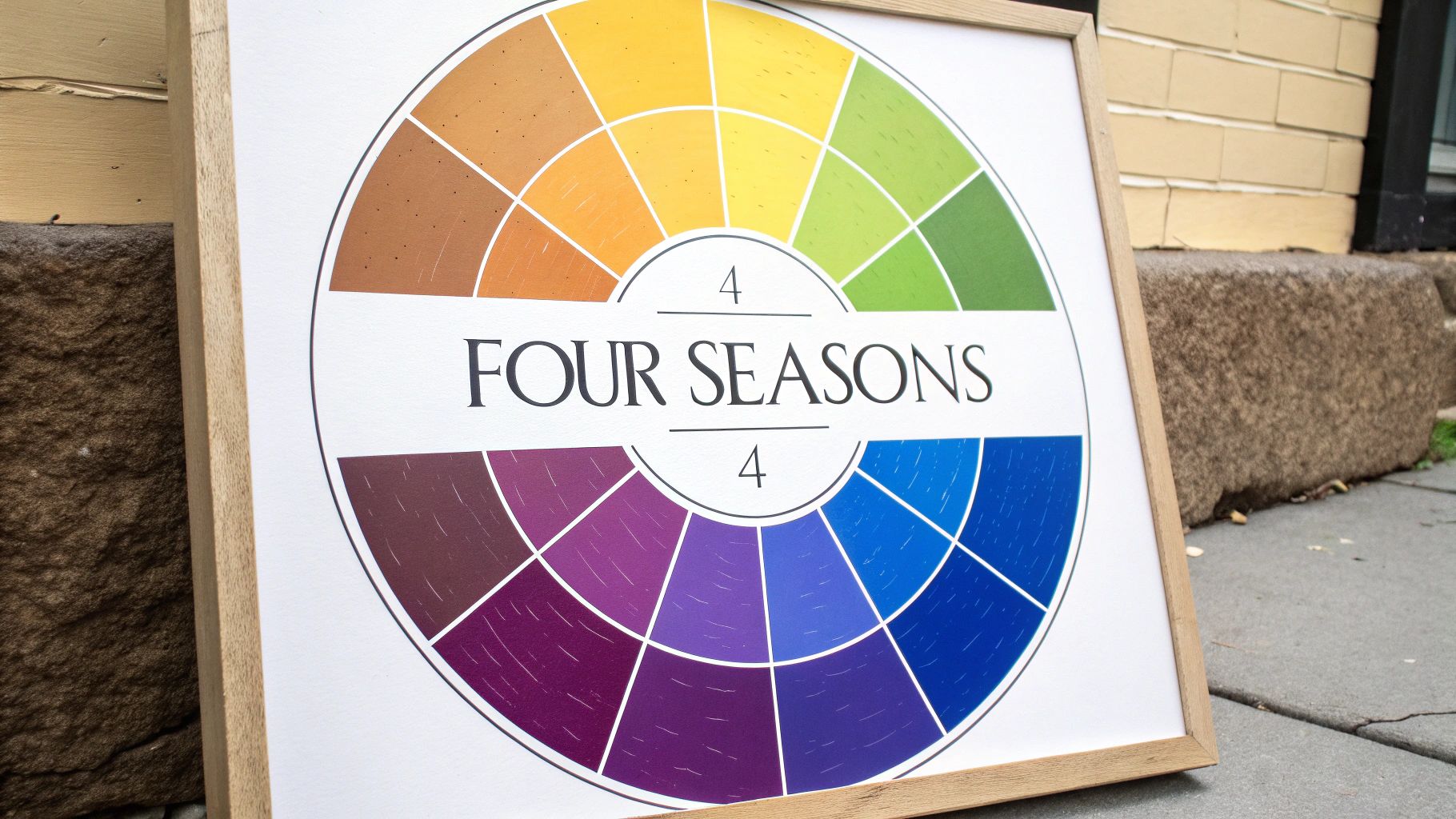 Traditional Four-Season Color Wheel