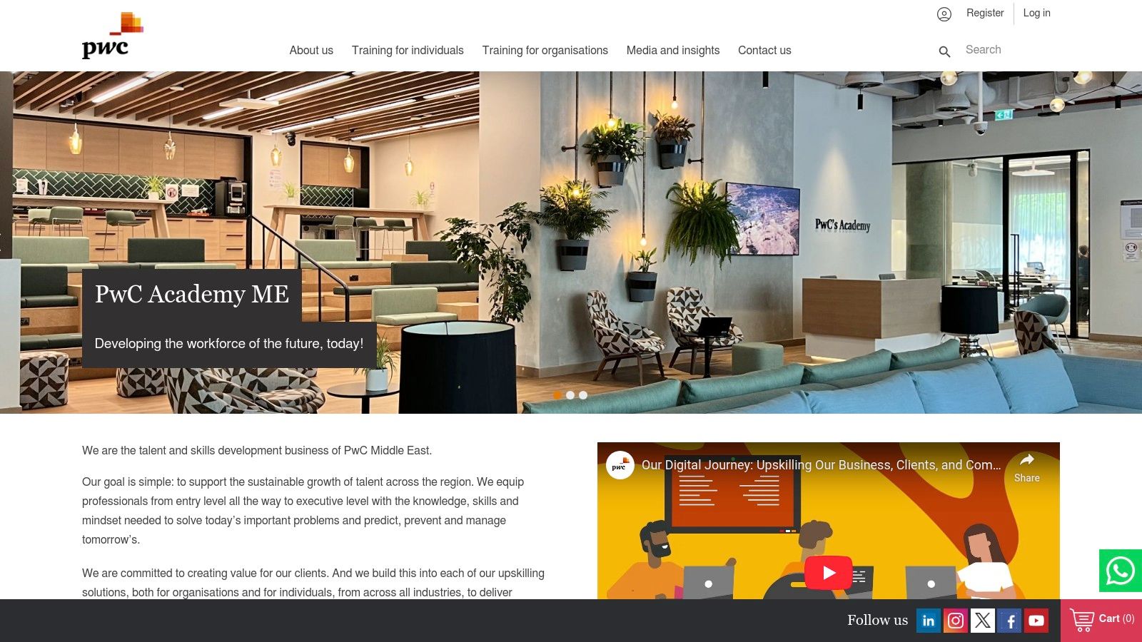 PwC's Academy Middle East