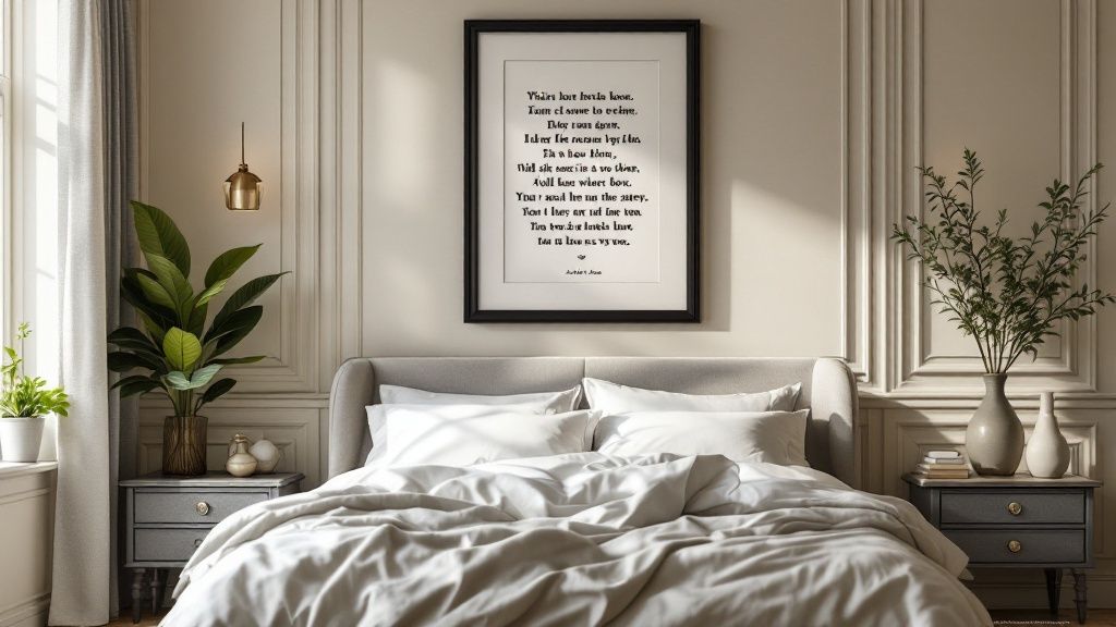 Personalized song lyrics gift example