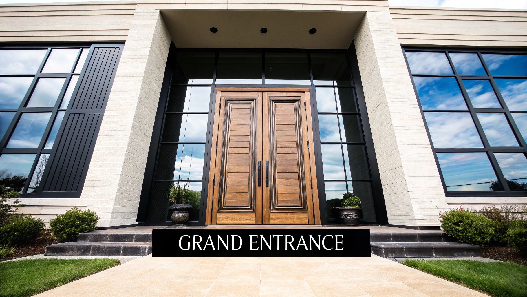 Oversized Entry Doors