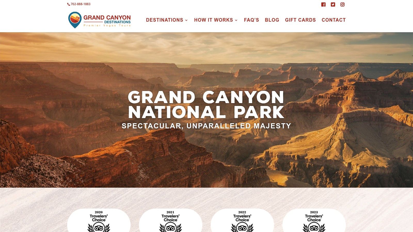 Grand Canyon Destinations Small Group Tour