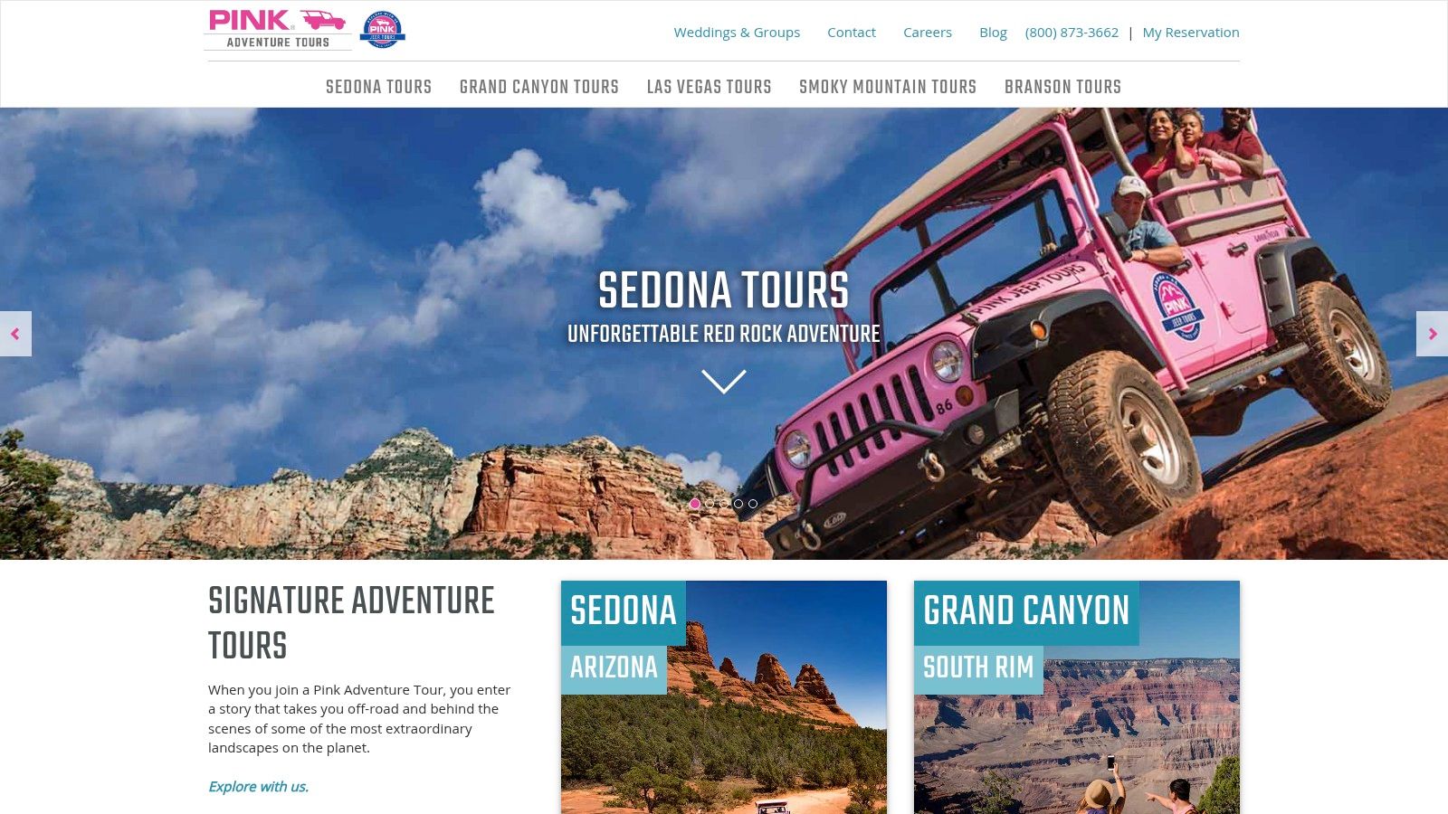 Pink Jeep Tours Grand Canyon Experience