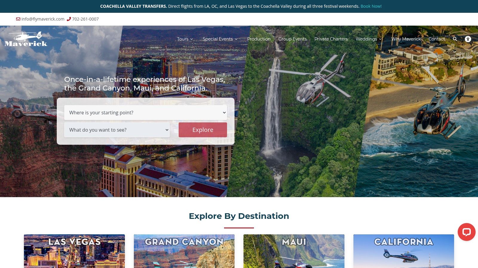 Grand Canyon Tours by Maverick Helicopters
