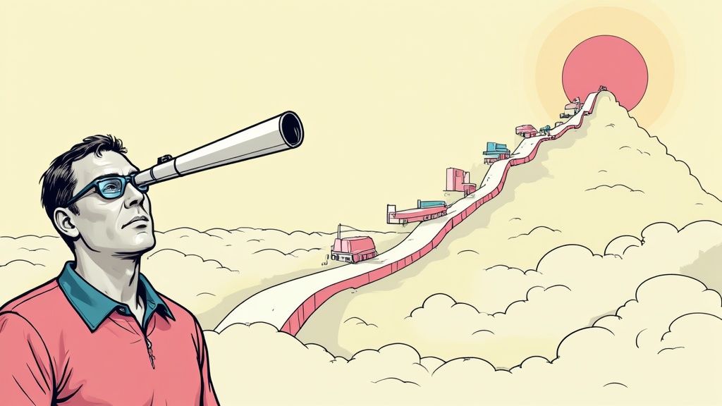 Vision and leadership question during executive interview