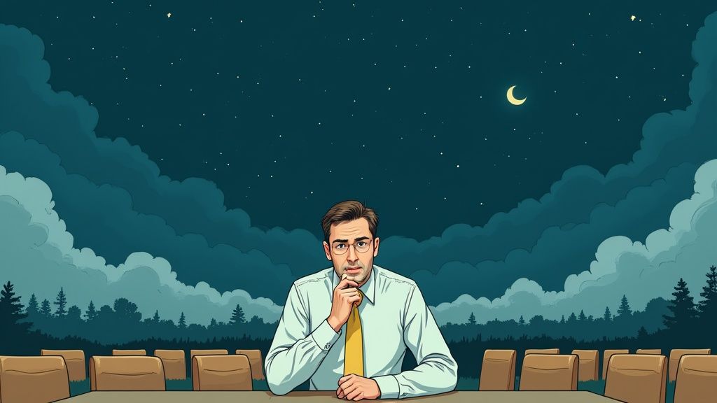 What keeps you up at night regarding our business?