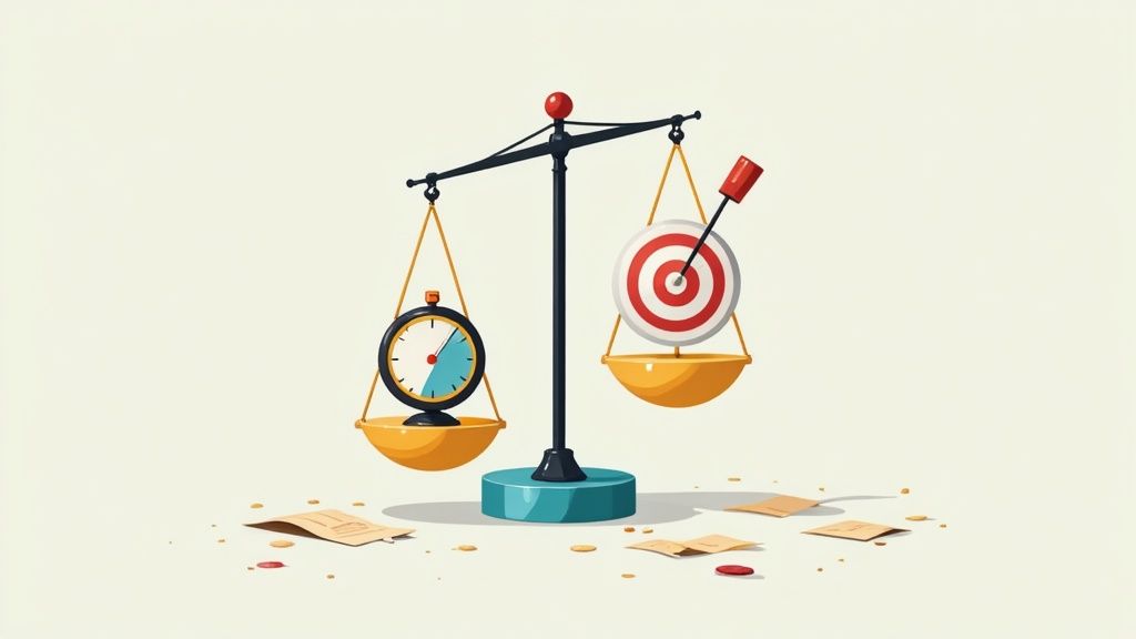 How do you balance short-term operational needs with long-term strategic goals?