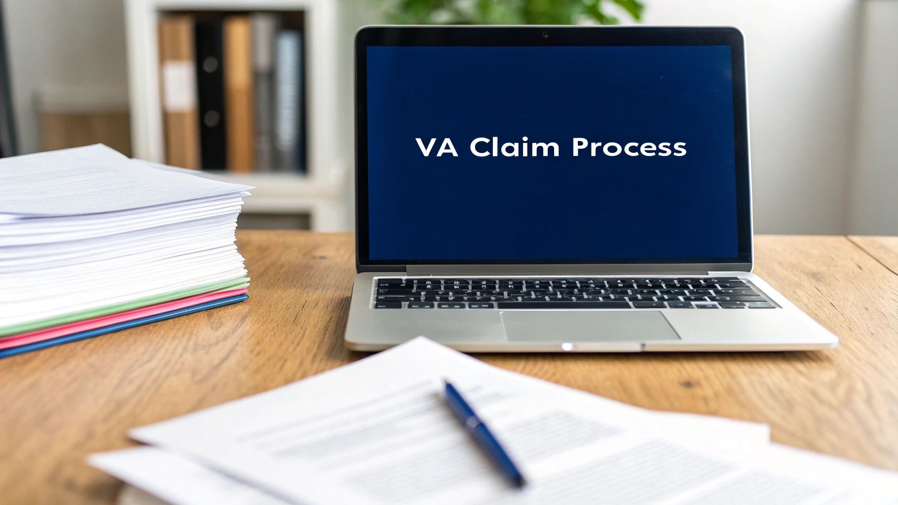 Veterans discussing benefits