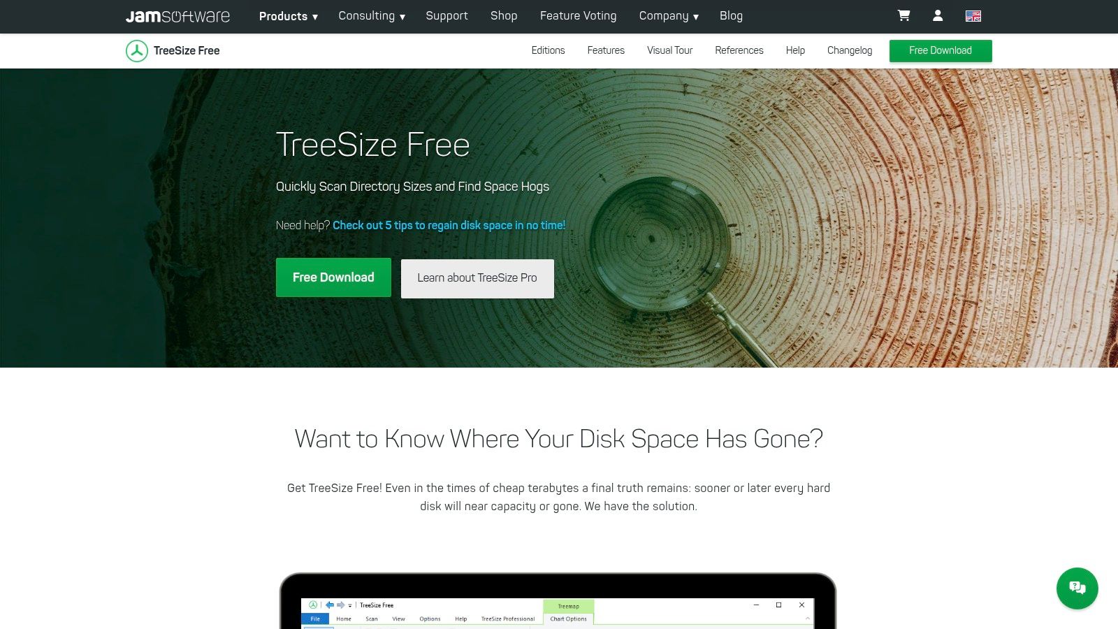 TreeSize Free