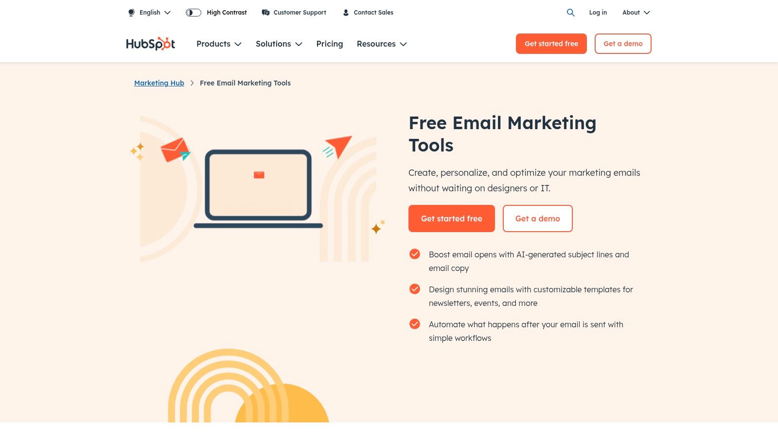 HubSpot Email Marketing