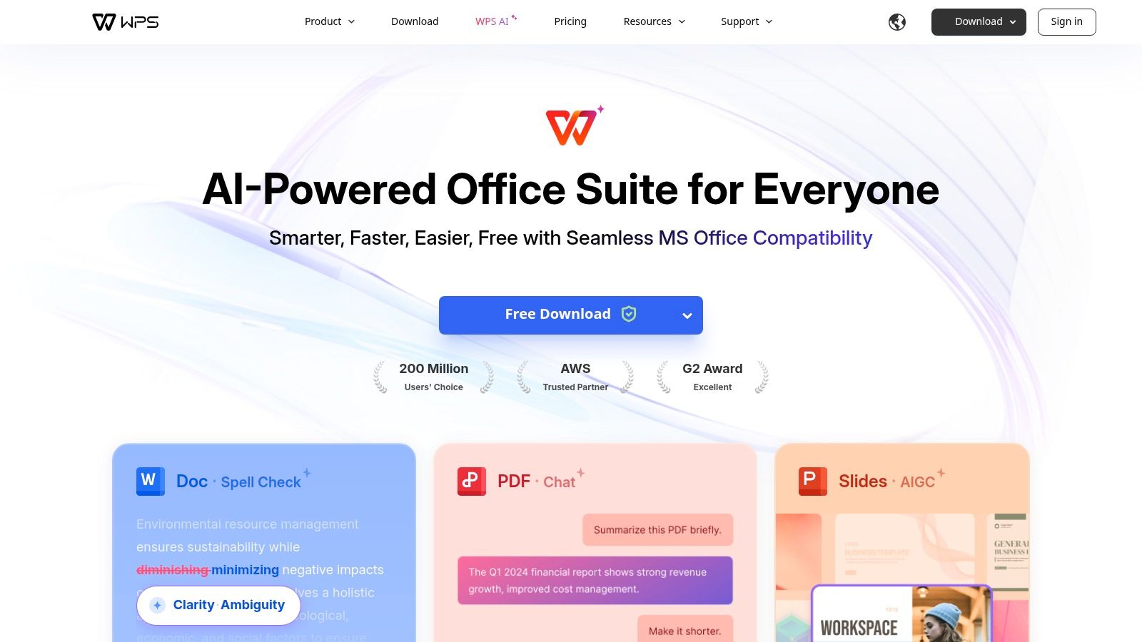 WPS Office Free