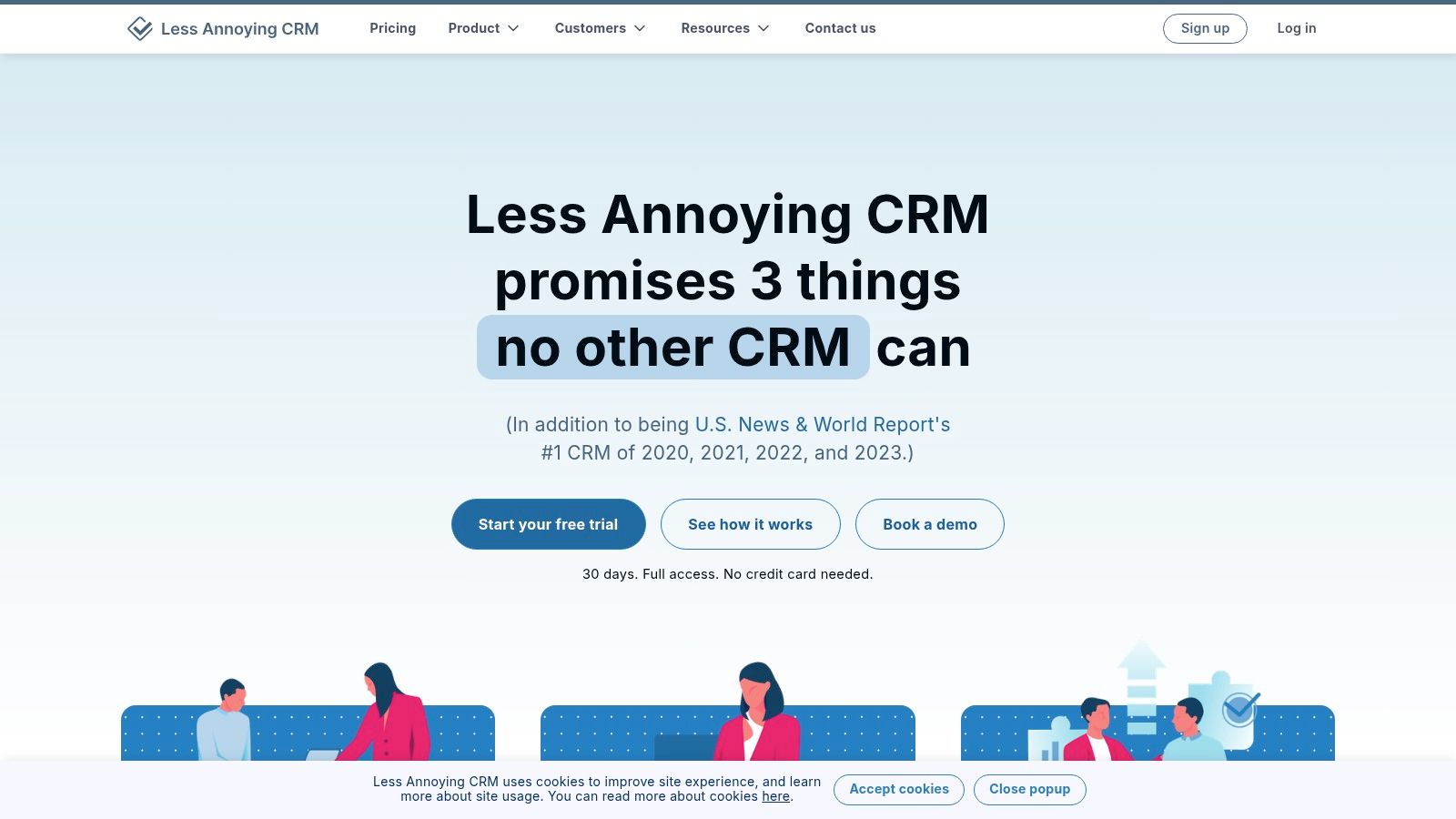 Less Annoying CRM