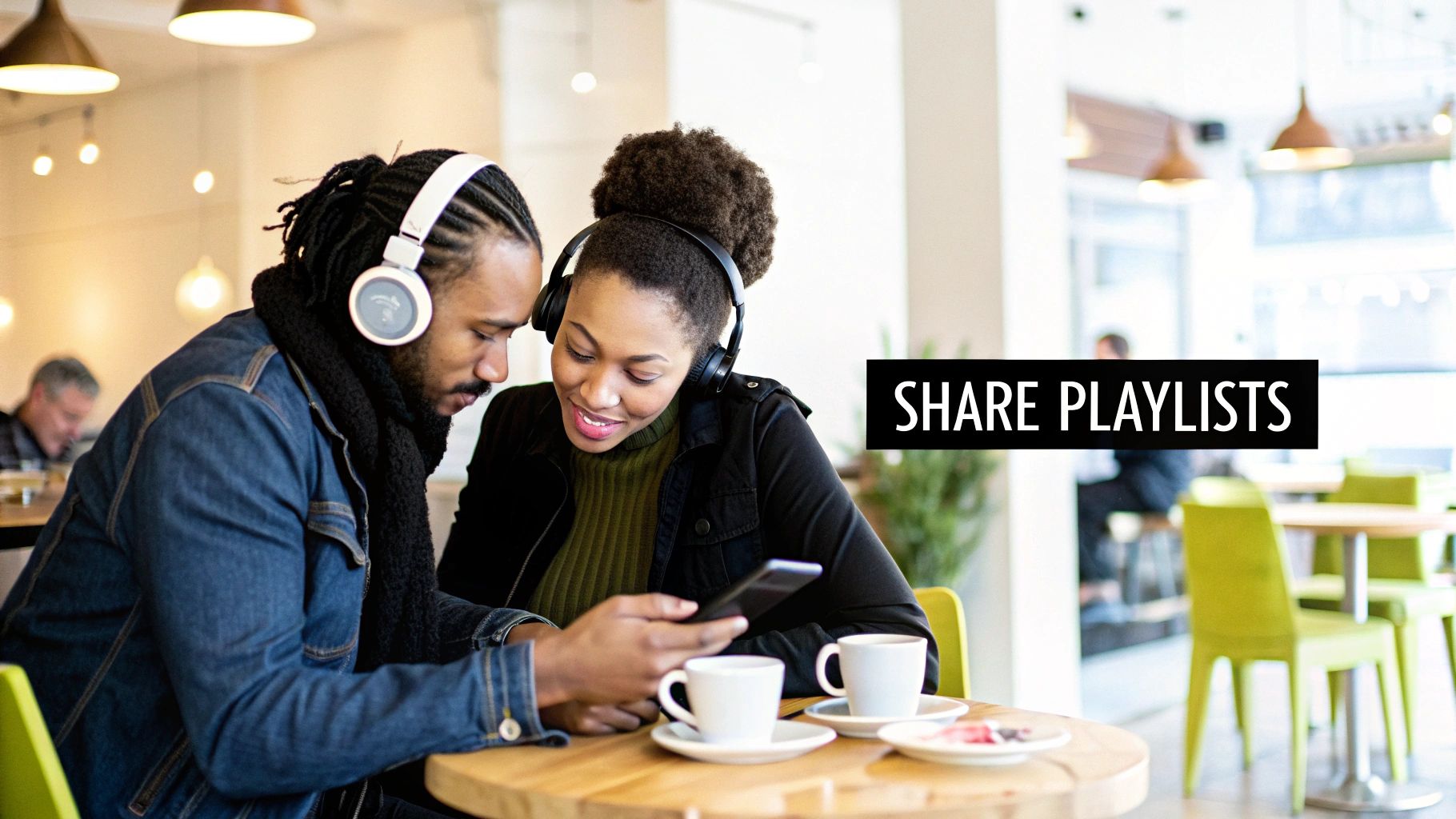 Connecting Spotify with Facebook.