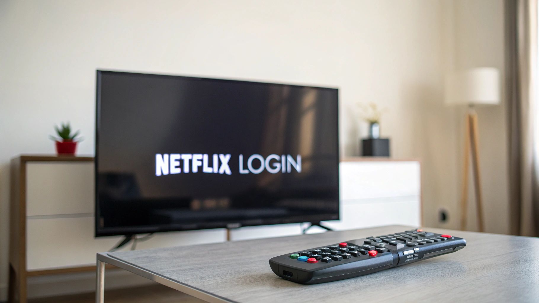 Connecting to Netflix on your Smart TV