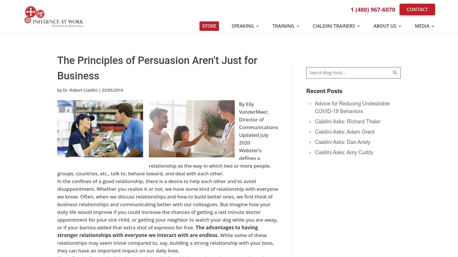 Influence: The Psychology of Persuasion by Robert Cialdini
