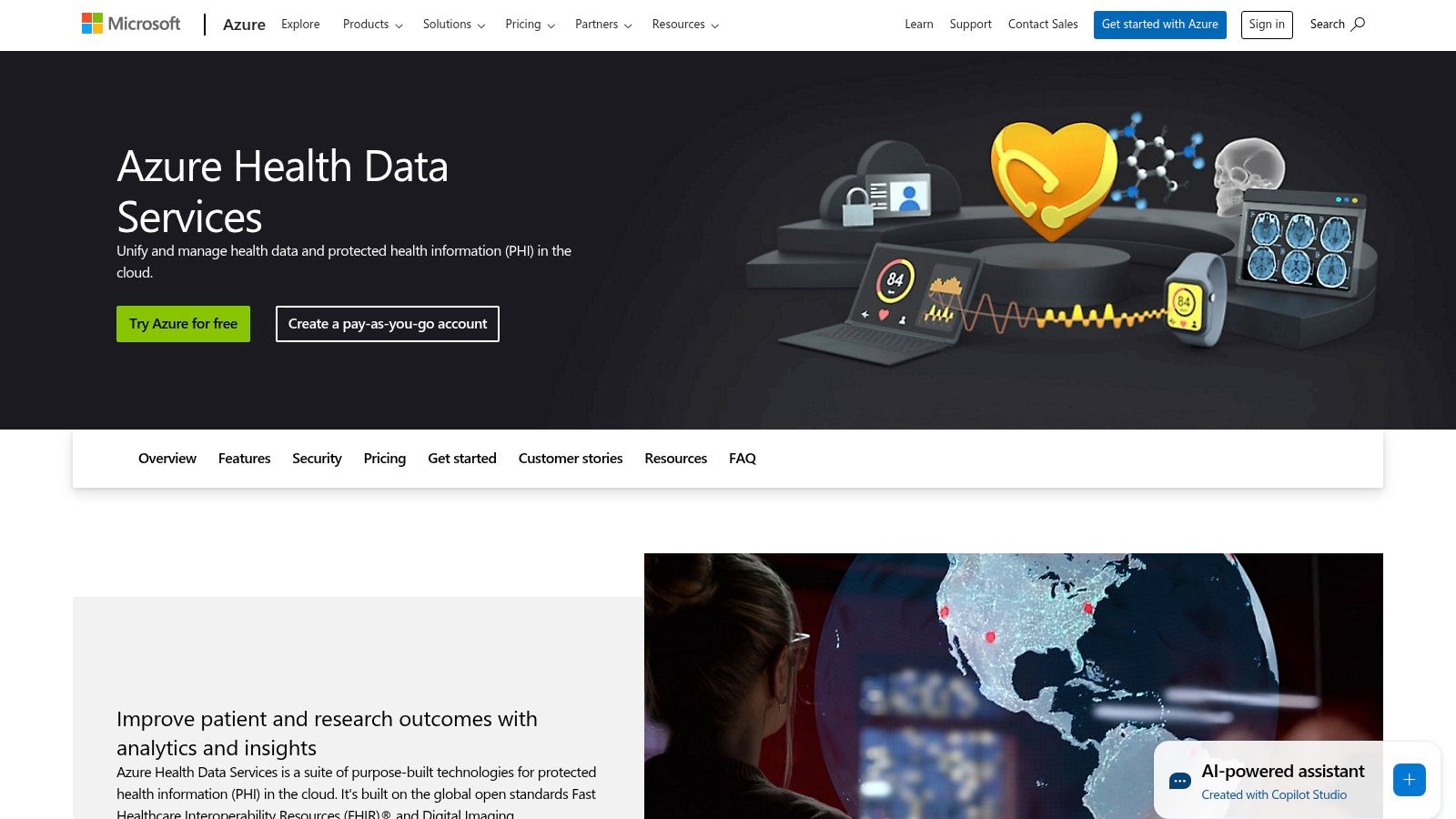 Microsoft Azure API for FHIR