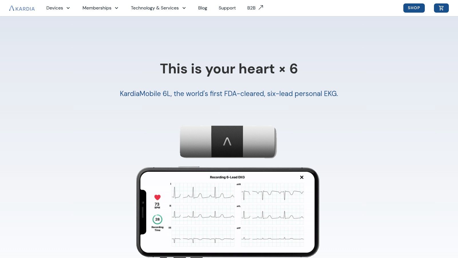 AliveCor KardiaMobile 6L