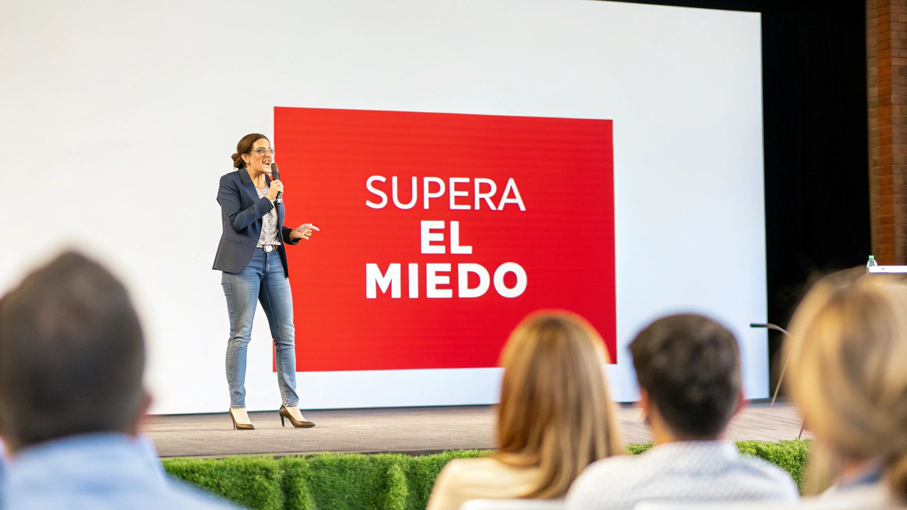 Supera el miedo hablar en público: Técnicas efectivas