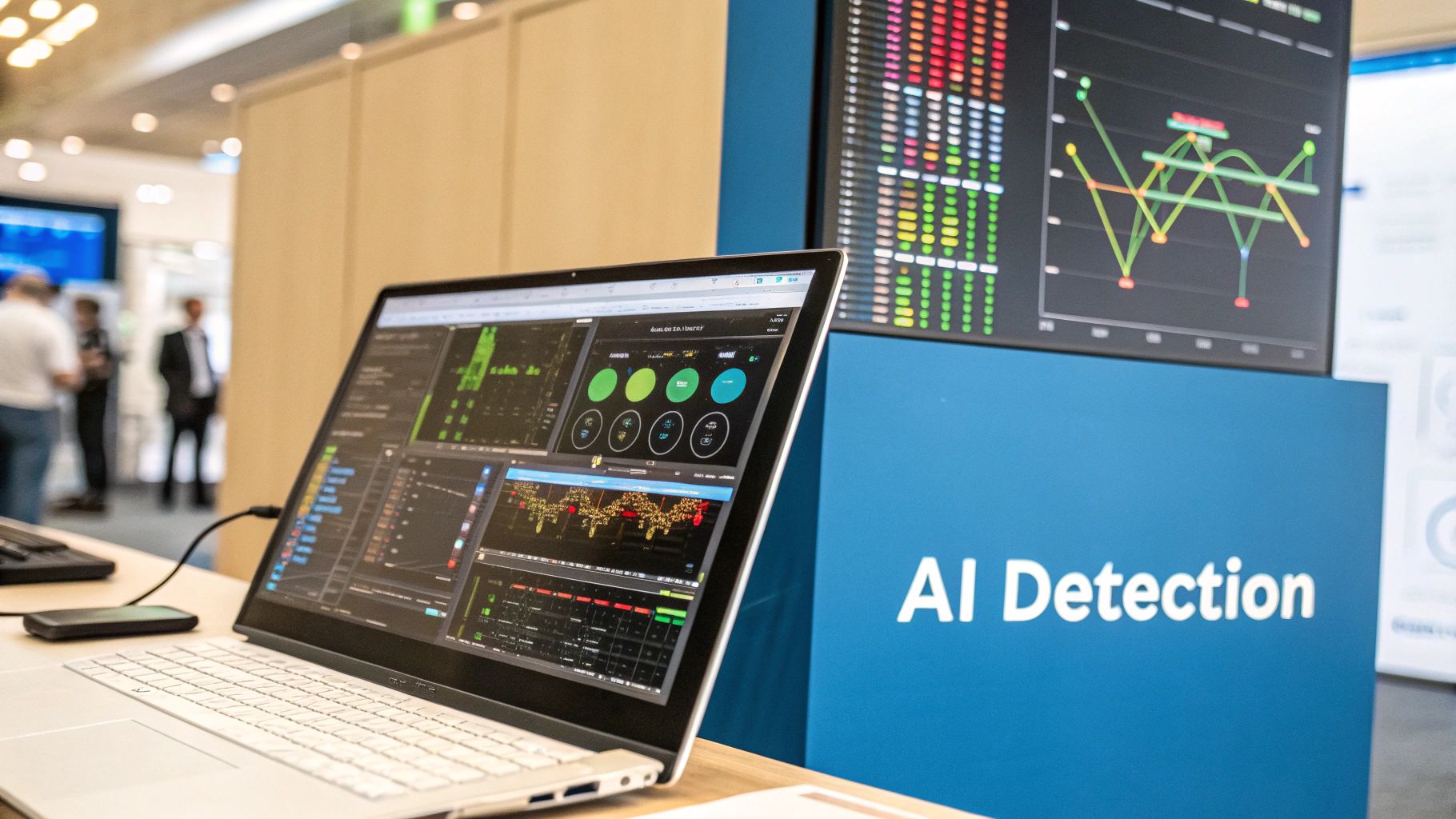 AI Generated Image Depicting Data Analysis