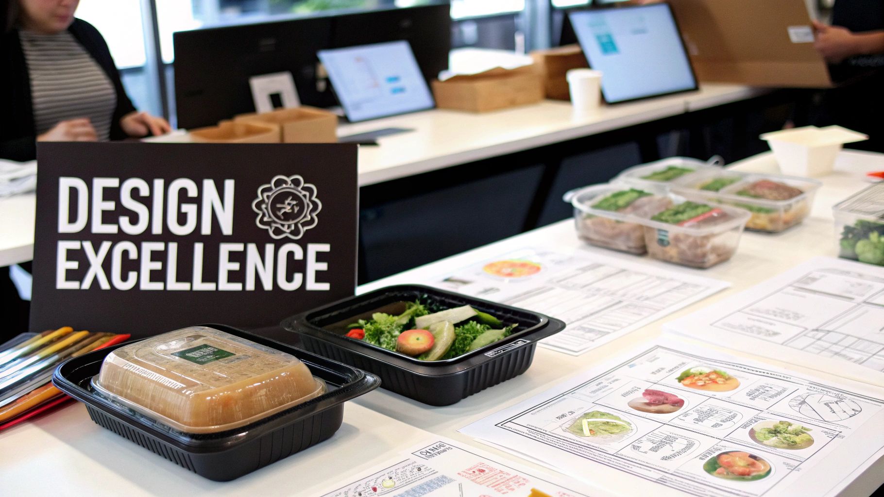Branded Food Containers