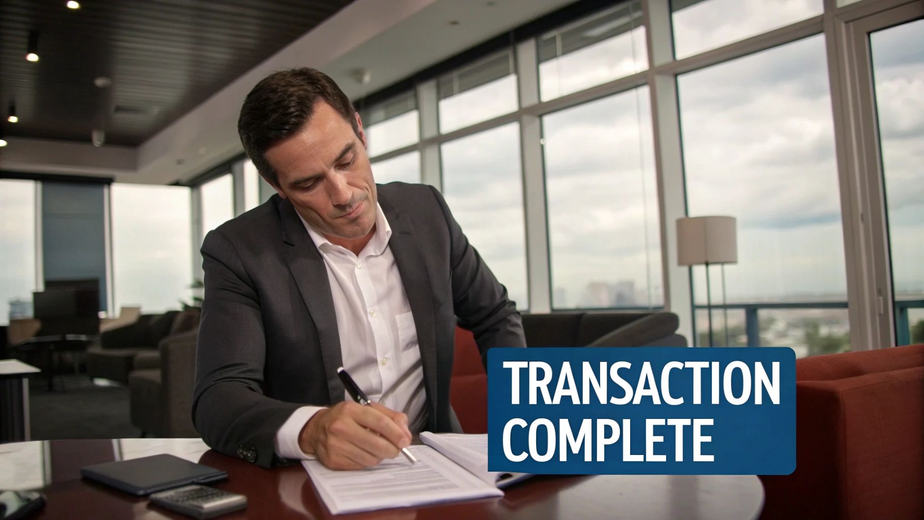 Close the Transaction and Manage Transition