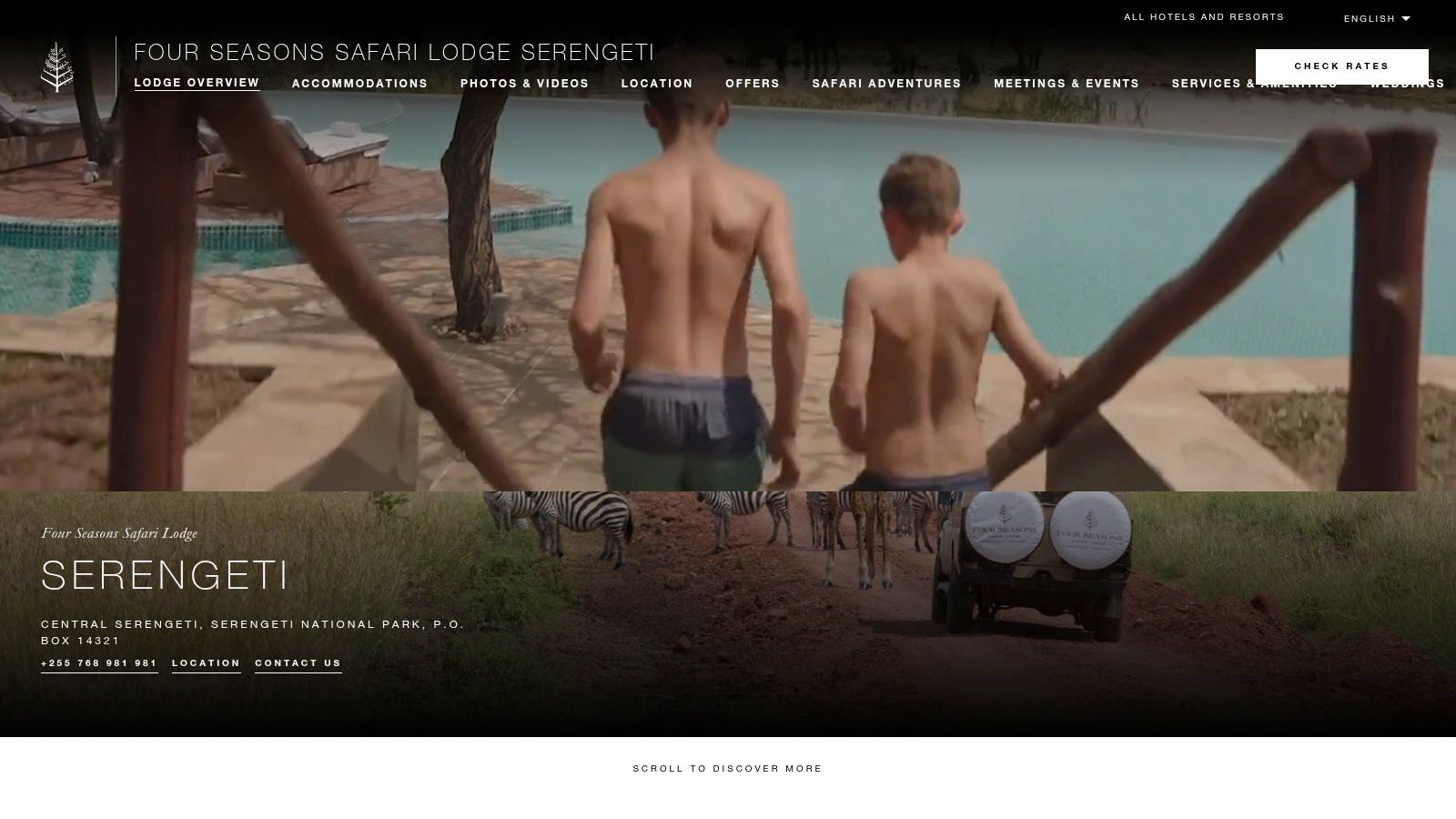 Four Seasons Safari Lodge Serengeti