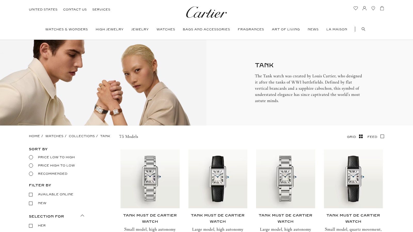 Cartier Tank Watch