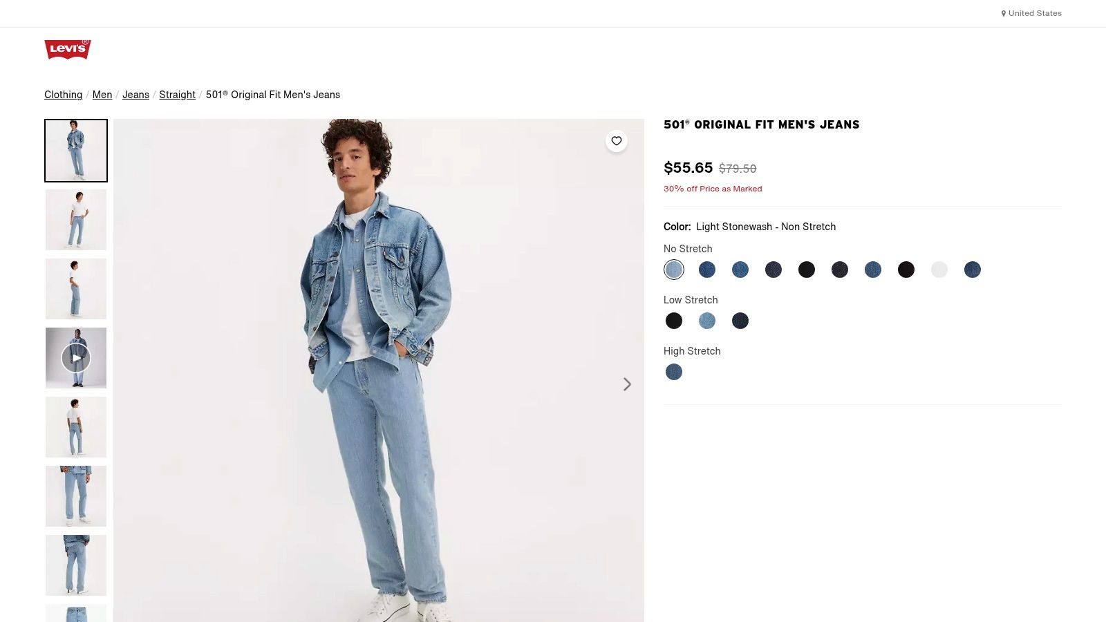 Levi's 501 Jeans