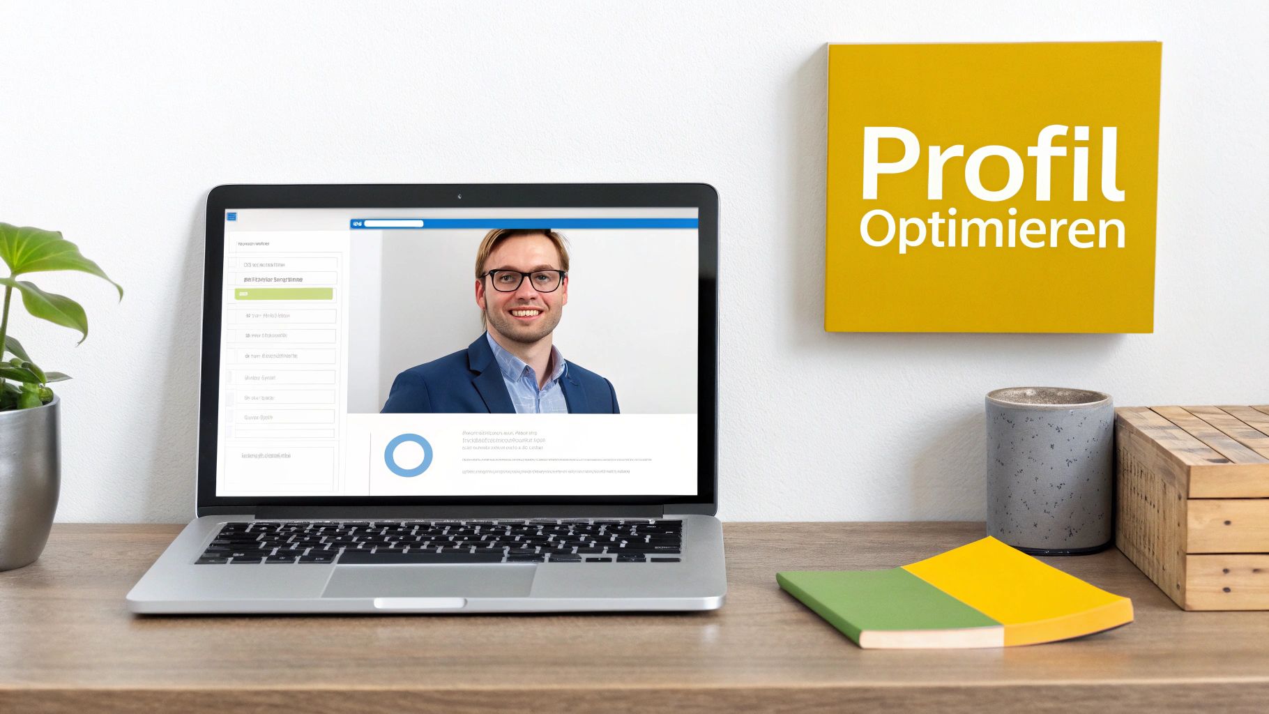 Optimiertes LinkedIn Profil