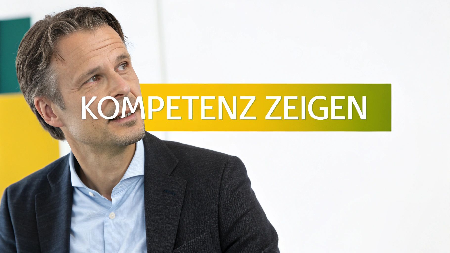 Bewerbungsfoto einer Führungskraft