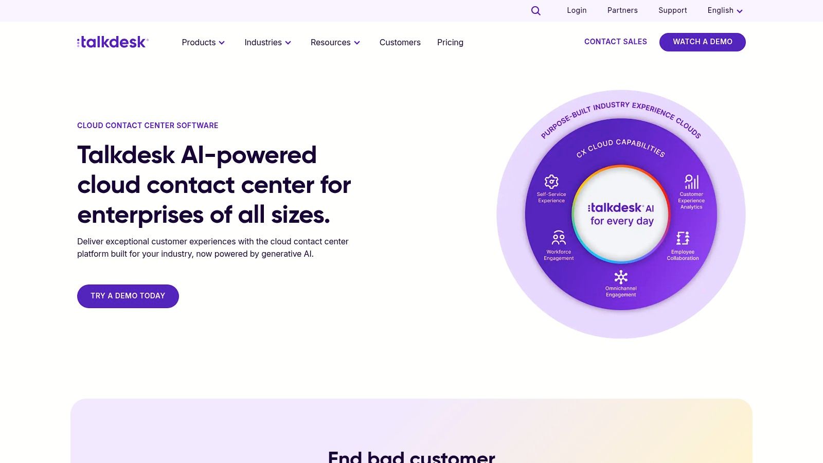 Talkdesk CX Cloud