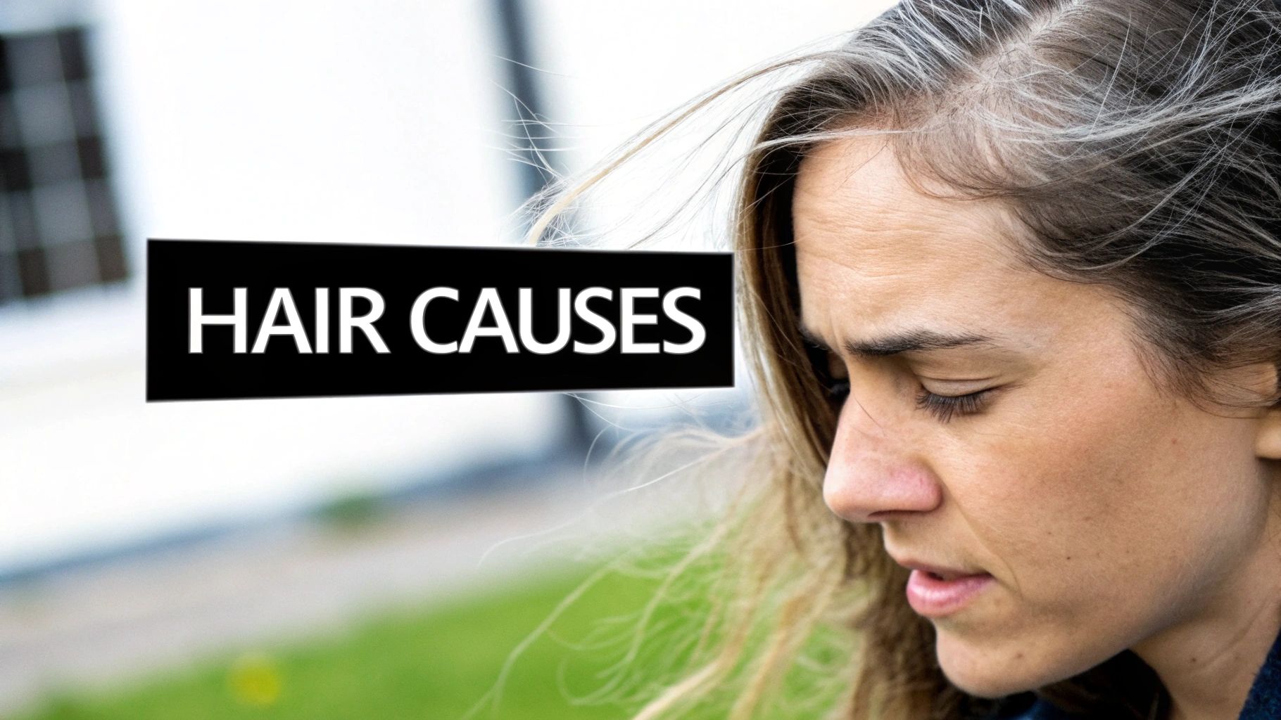 Diffuse thinning hair often goes unnoticed until significant density is lost
