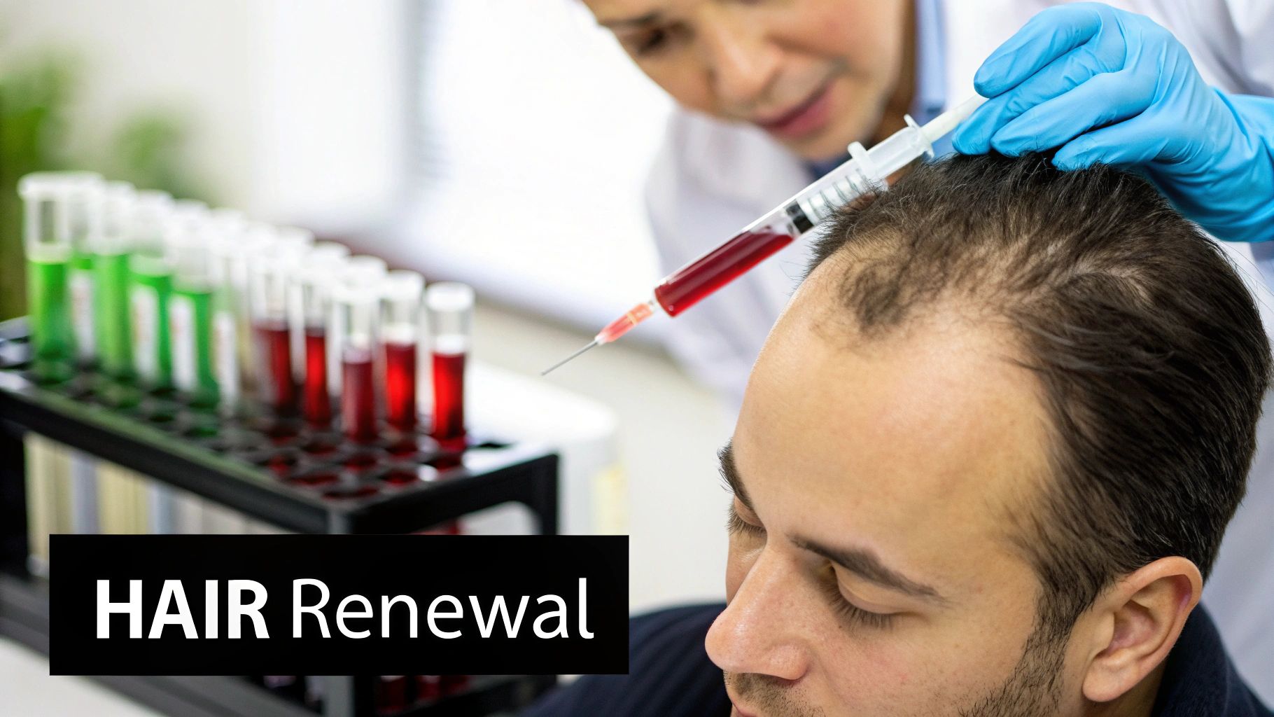 Standard PRP (Platelet-Rich Plasma) Hair Treatment