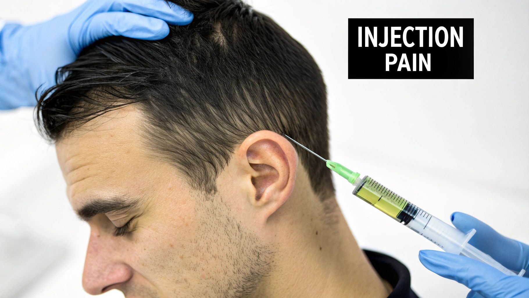 Pain and Discomfort at Injection Site