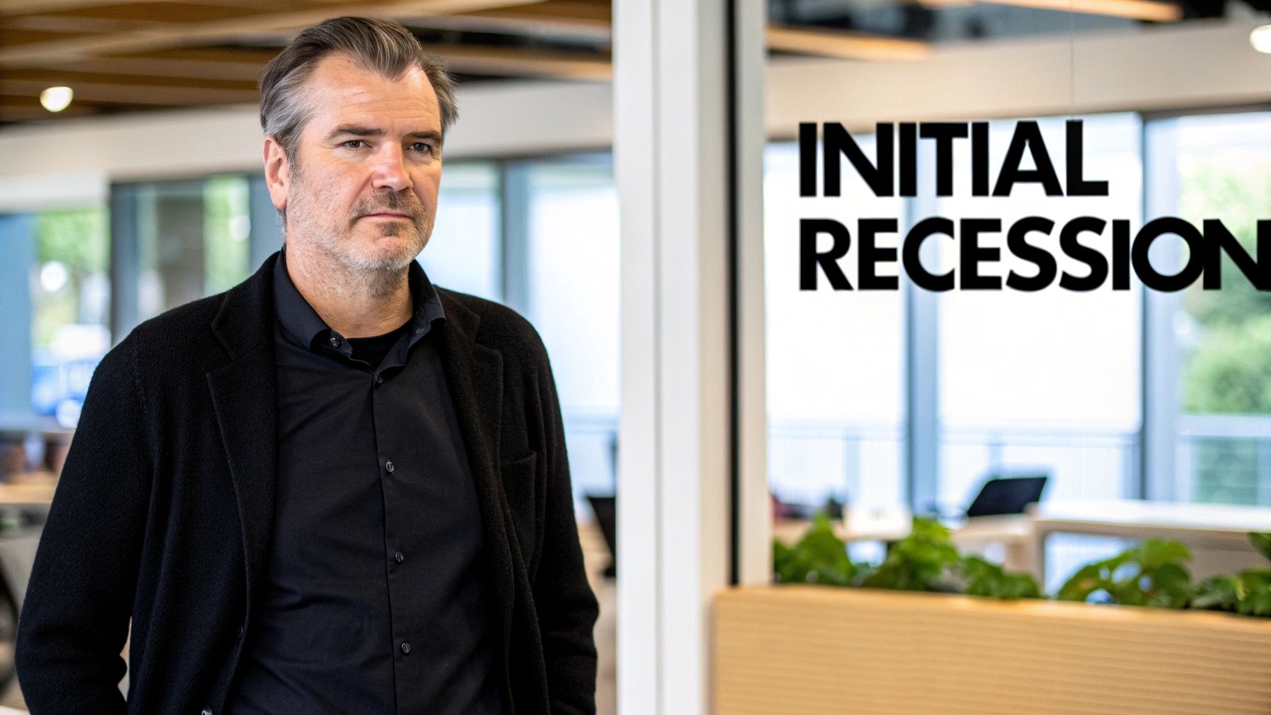 Stage 2 - Slight Recession of Hairline