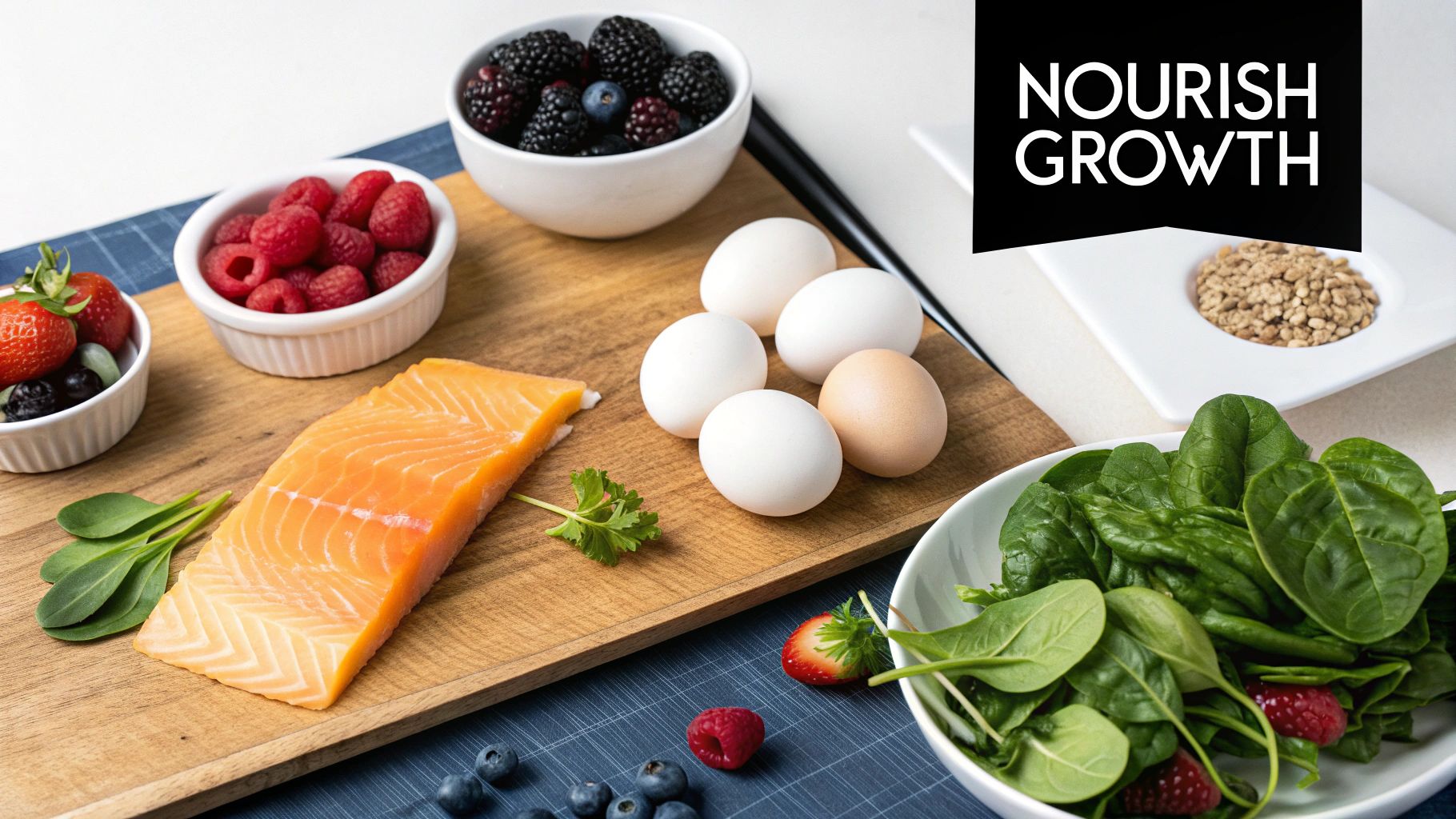 Optimize Your Diet for Hair Growth