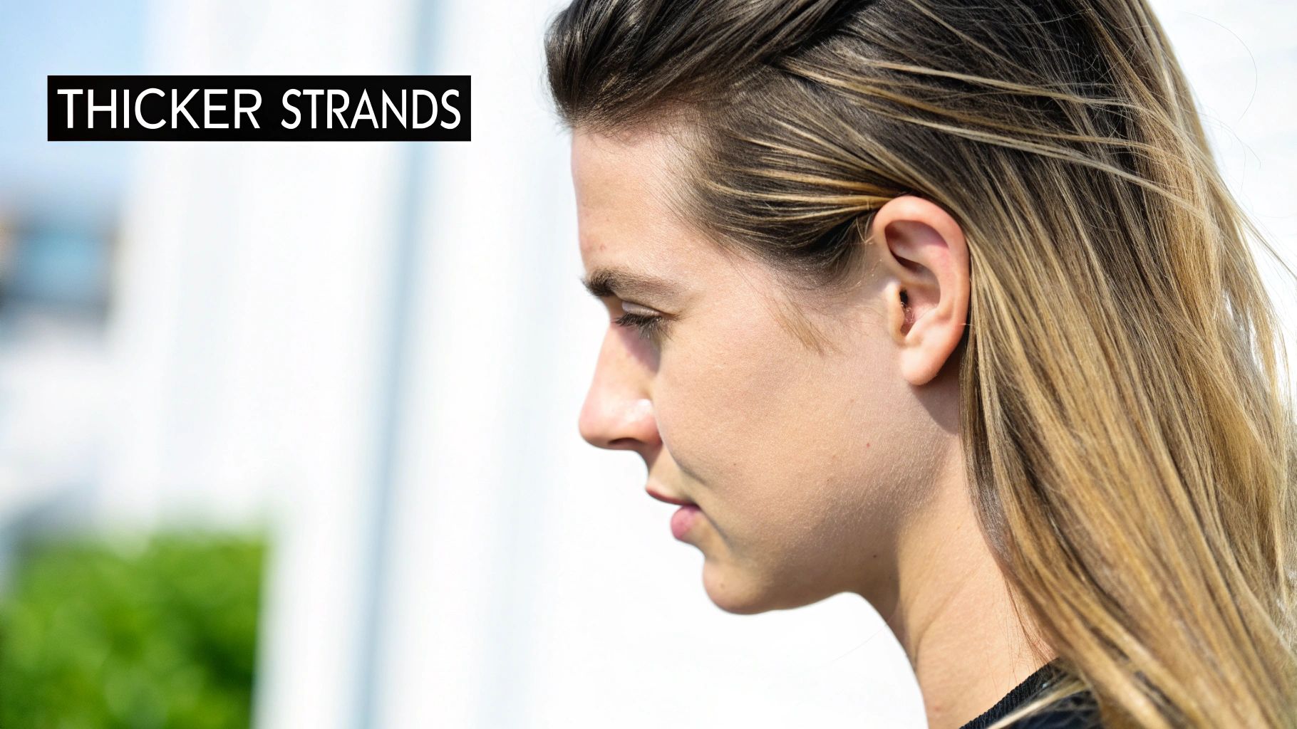 Improved Hair Shaft Thickness