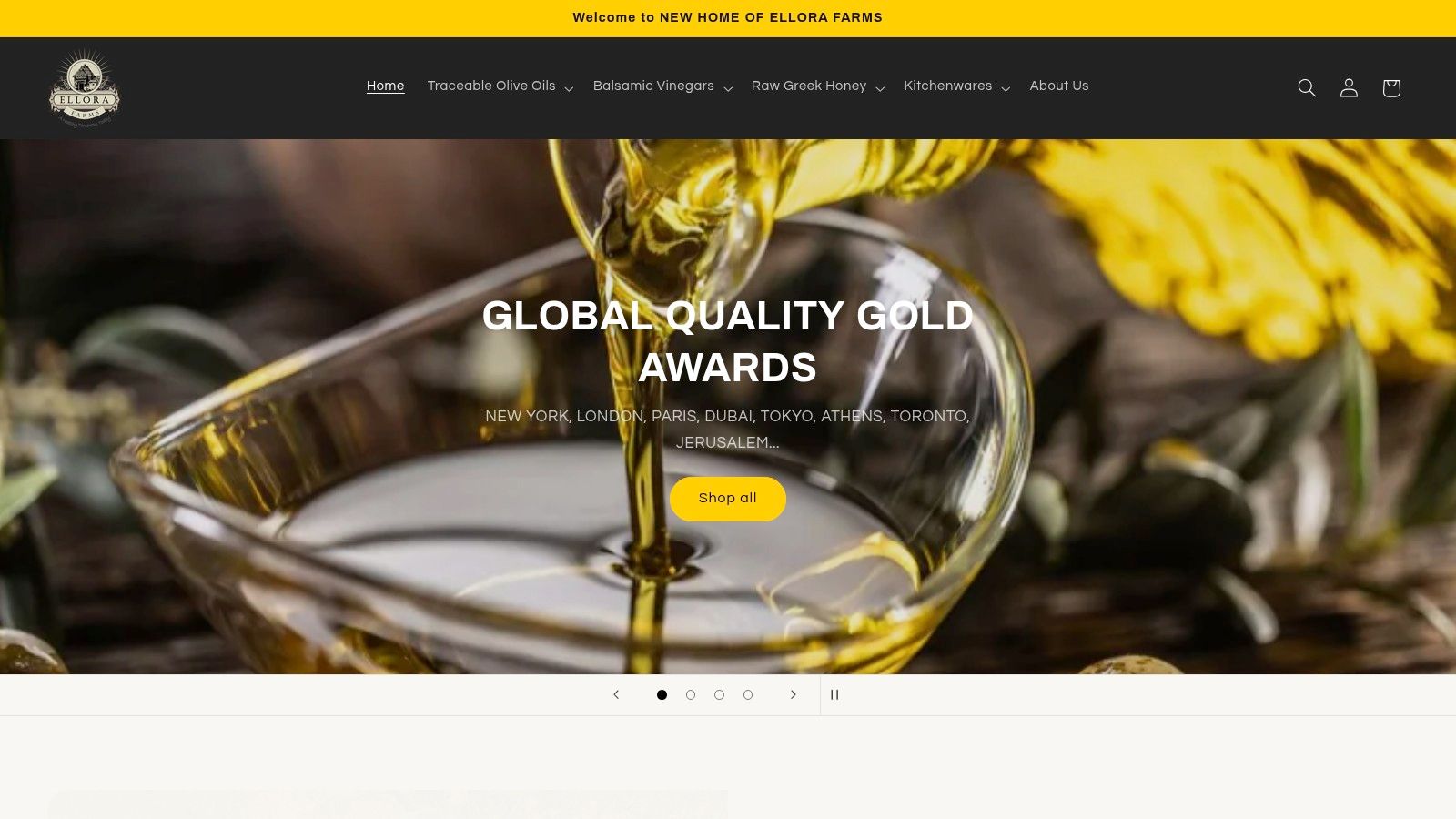 Ellora Farms PDO Extra Virgin Olive Oil