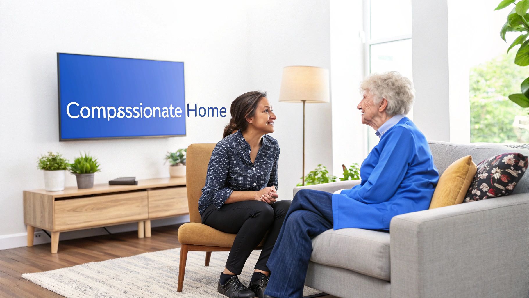 Individuals with Parkinson's often benefit from in-home care.