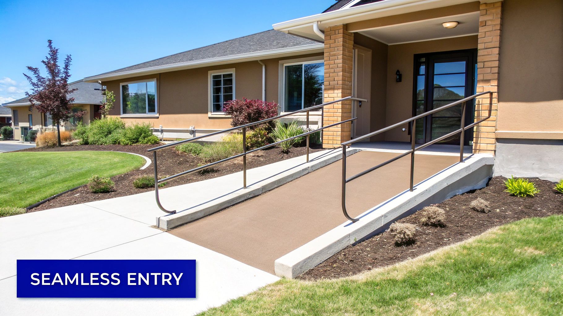 No-Step Entryways and Ramps