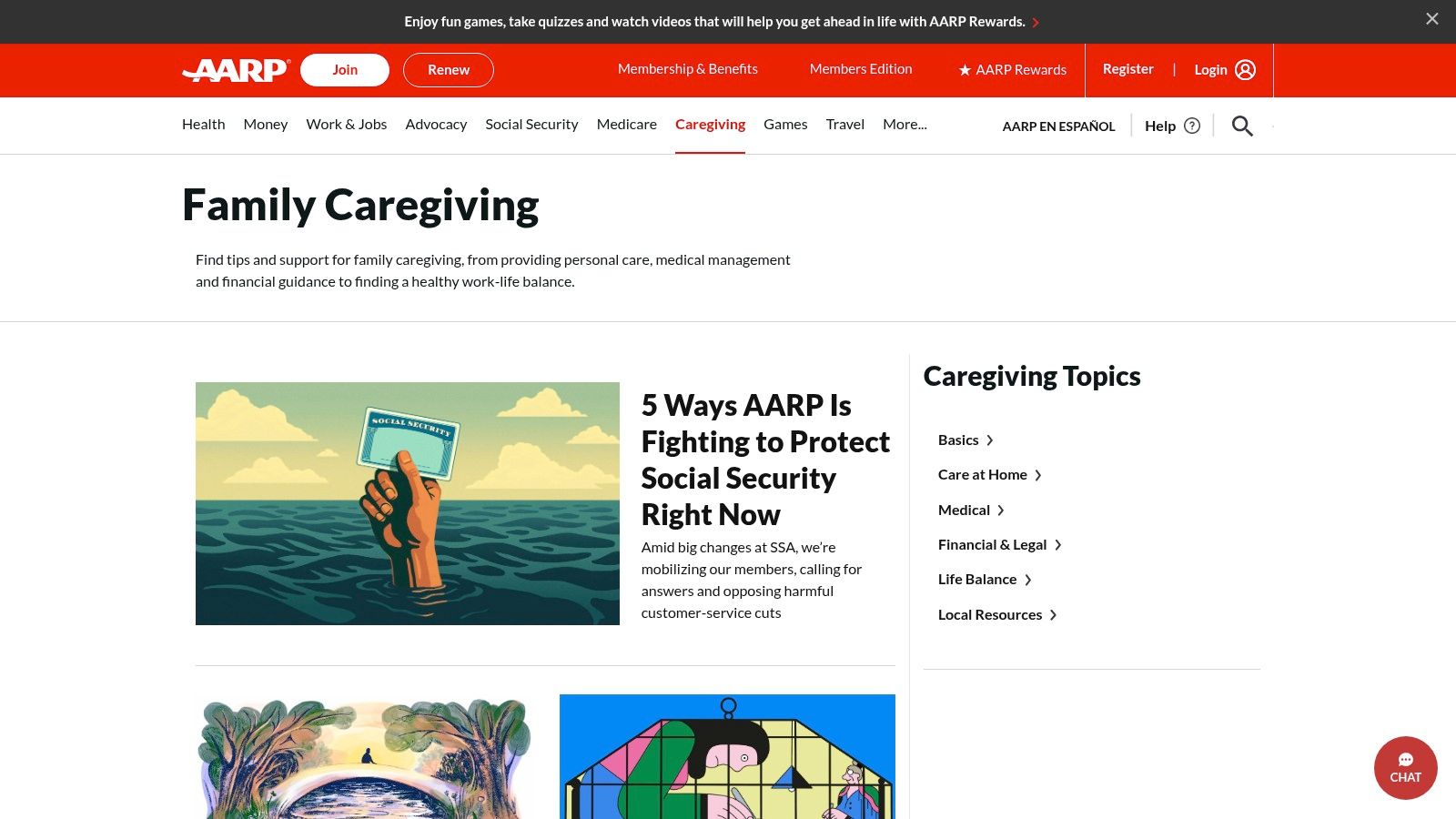 AARP Family Caregiving