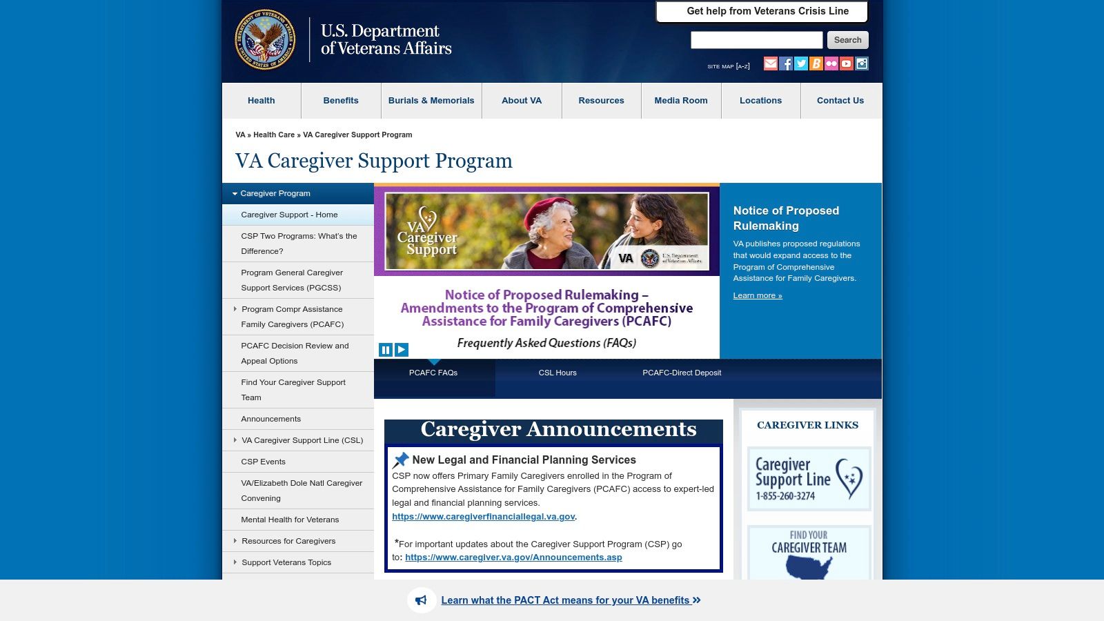 Caregiver Support Program (VA)