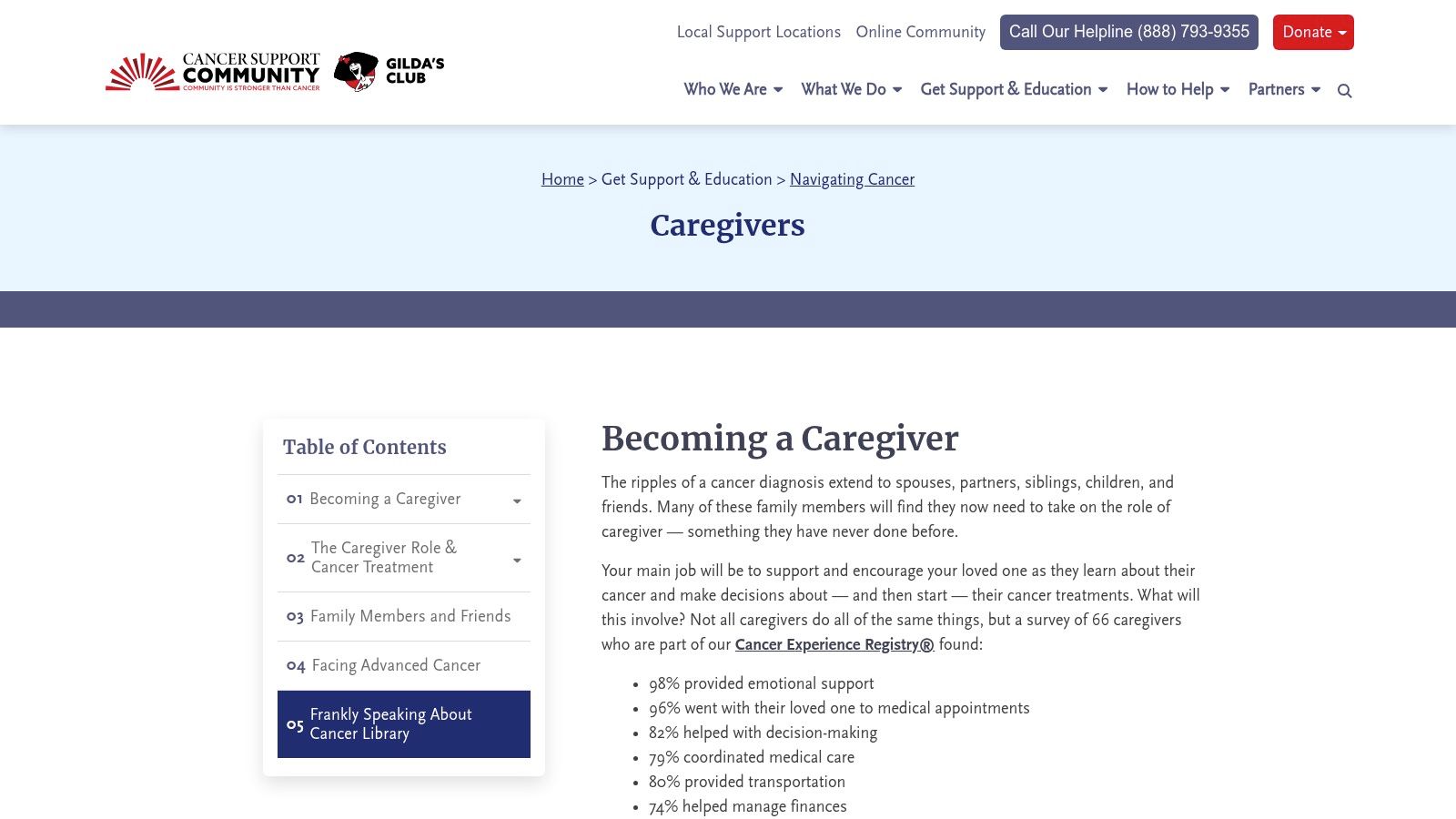 Cancer Support Community