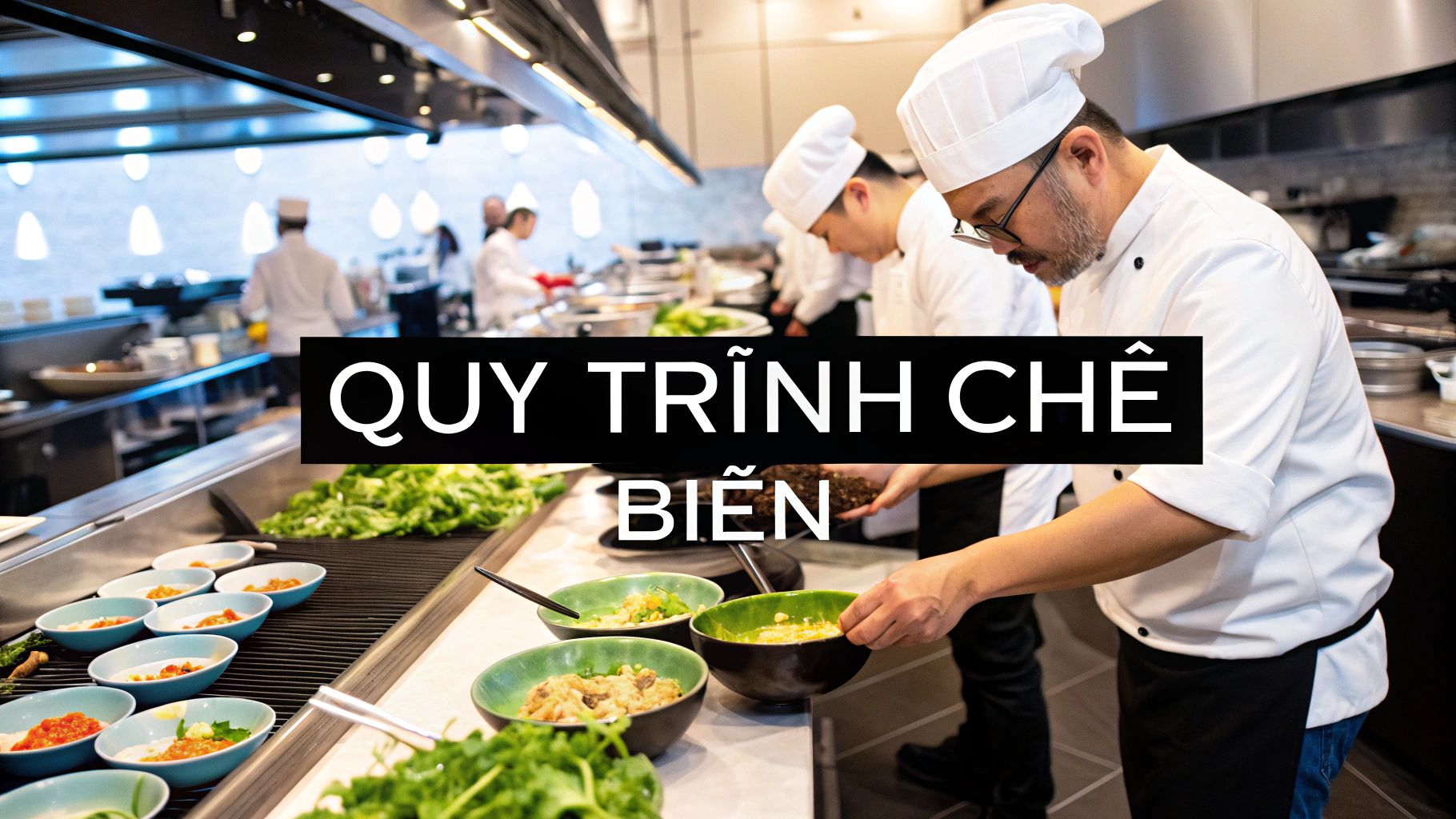 Thiết kế không gian bếp công nghiệp