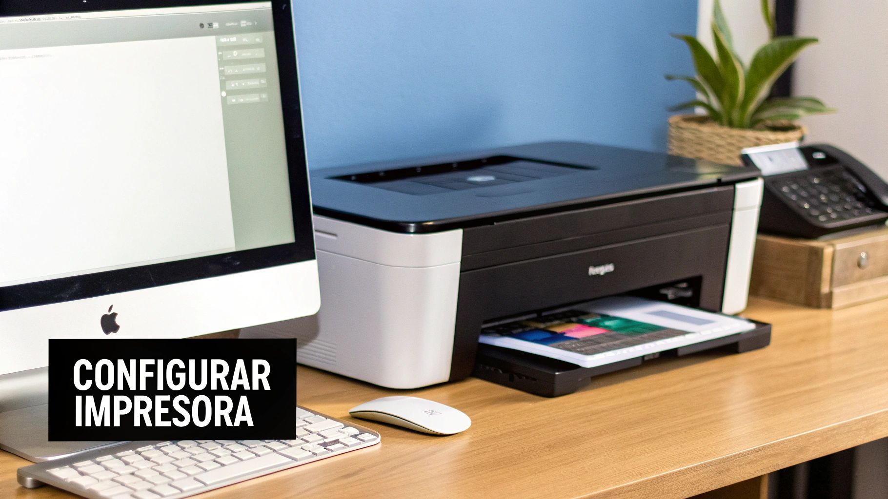 Configurar una impresora wifi